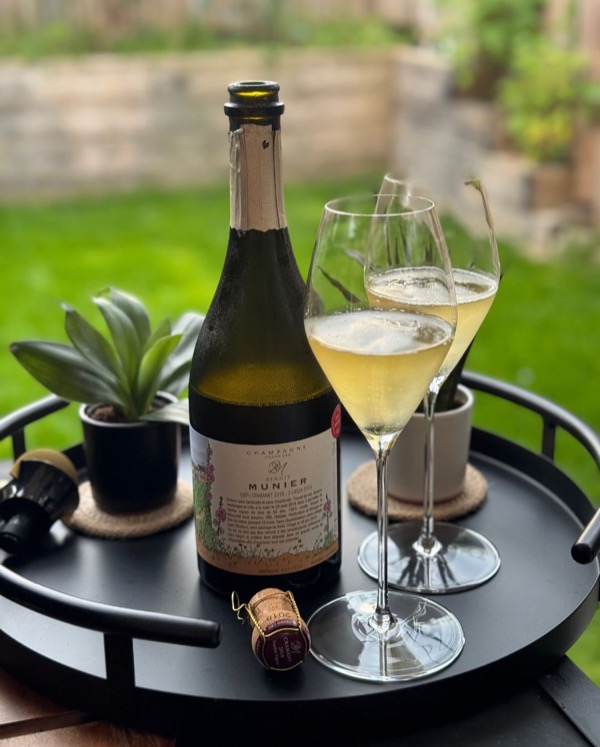 Schon beim Einschenken merkt man: Diese Flasche ist keine Spielerei. 

@champagne_benoit_munier – Vieilles Vignes – Cramant 2018

Ein 100 %…