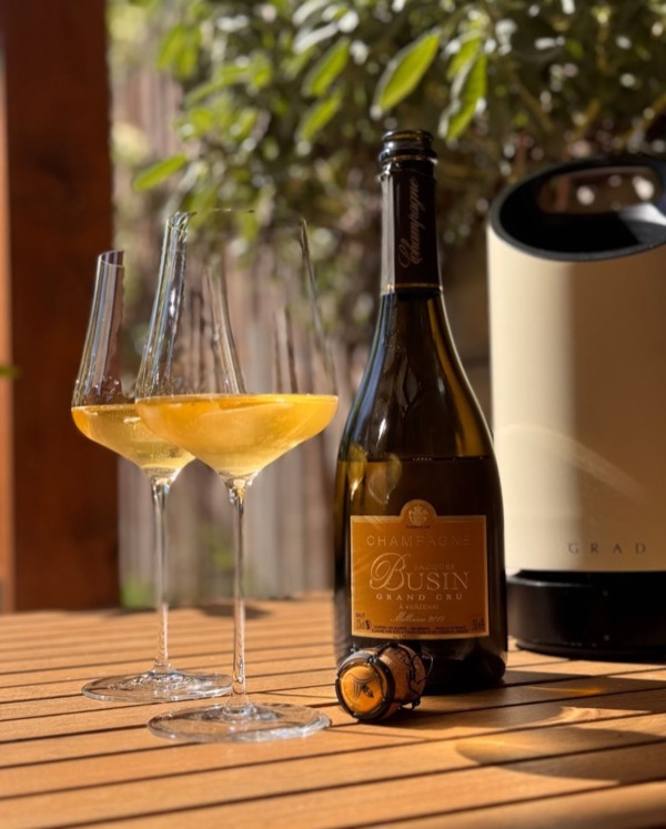 Erinnert ihr euch noch an den @champagnejacquesbusin – Millésime 2015 Grand Cru? Ich hatte diesen kraftvollen Champagner aus Verzenay letztes Jahr…