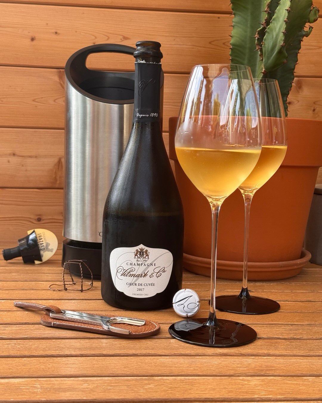 Die zitrische Frucht, die feine Vanille und die Mineralik haben mir beim Coeur de Cuvée 2017 von @champagnevilmart am meisten gefallen. Die Mousse ist seidig, und der Wein an si… (1)
