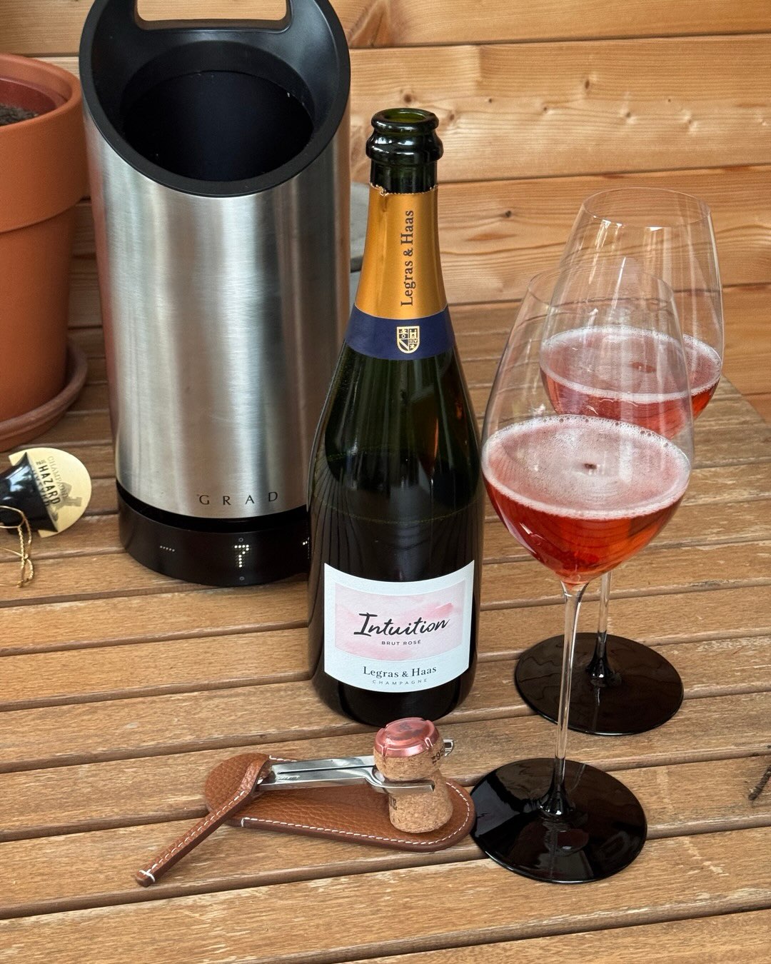 Dieser Rosé hat Charakter, aber mit Ecken. Johannisbeere, unreif, fast kantig, dann doch noch Erdbeere. Und ganz hinten, kaum spürbar, eine Vanillenote, die das ganze Paket etwa… (7)