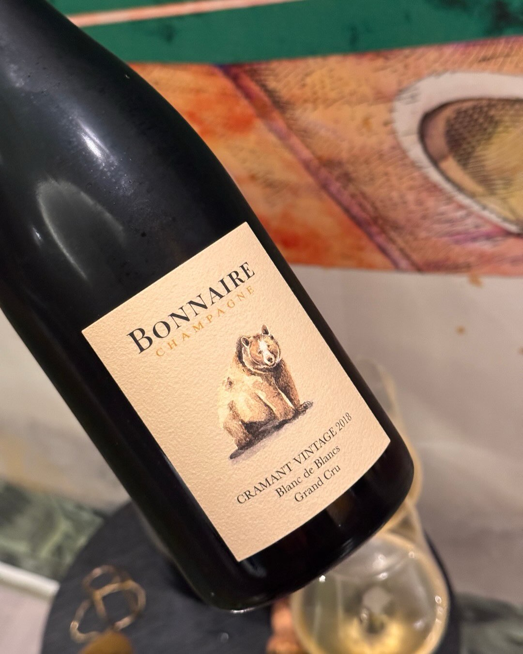 Der Cramant Vintage 2018 Blanc de Blancs von @bonnaireclouet kommt direkt aus Cramant, einem der wenigen Dörfer in der Côte des Blancs mit Grand-Cru-Status für Chardonnay. Bonna… (12)