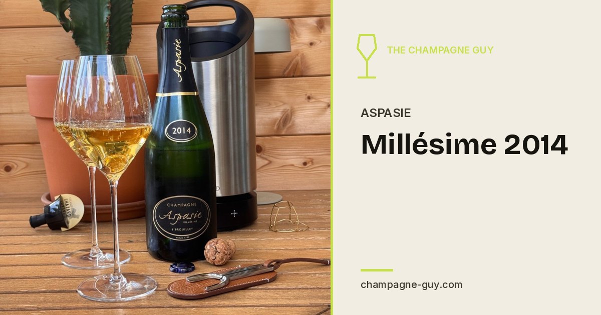 Champagne Aspasie: Millésime 2014