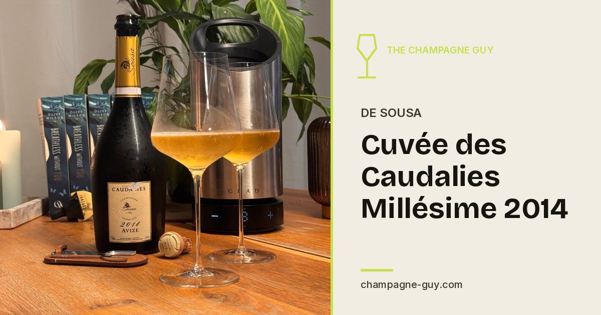 Champagne De Sousa: Cuvée des Caudalies Millésime 2014