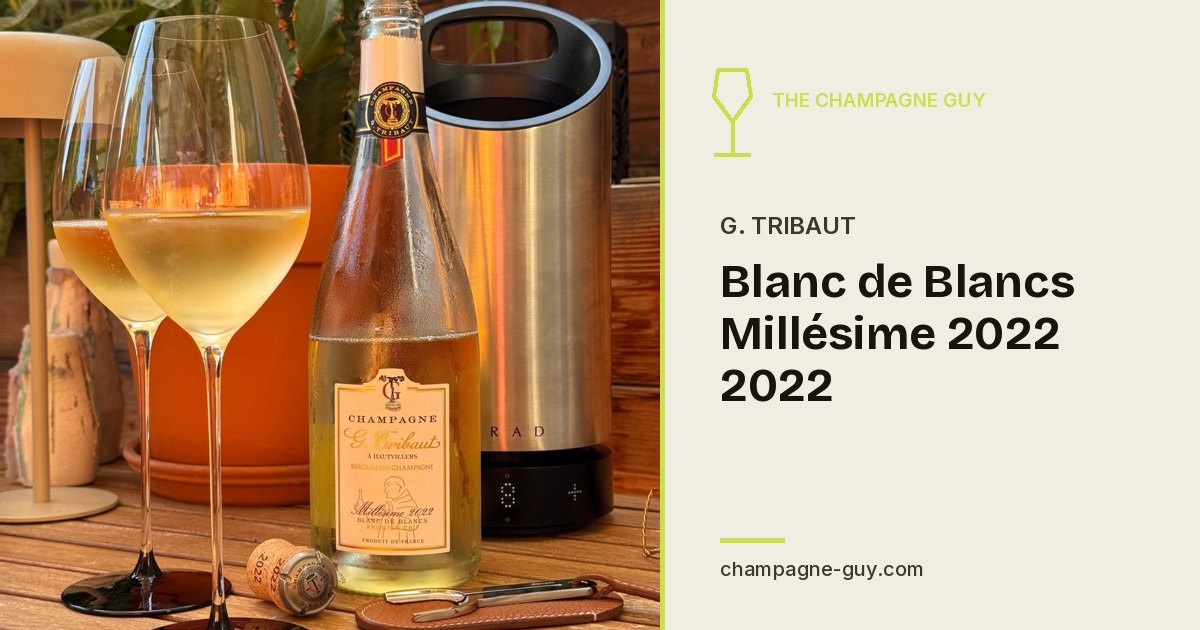 Champagne G. Tribaut : Blanc de Blancs Millésime 2022 2022