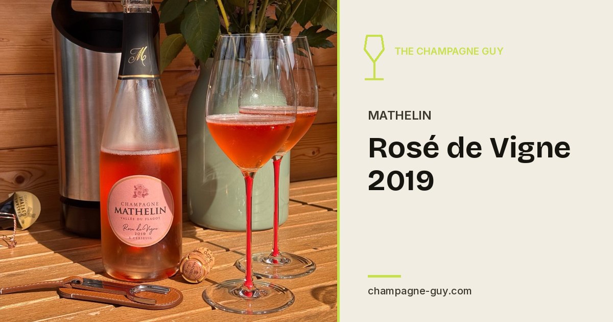 Champagne Mathelin: Rosé de Vigne 2019