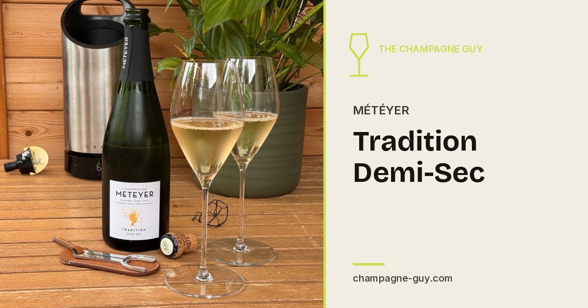 Champagne Météyer : Tradition Demi-Sec