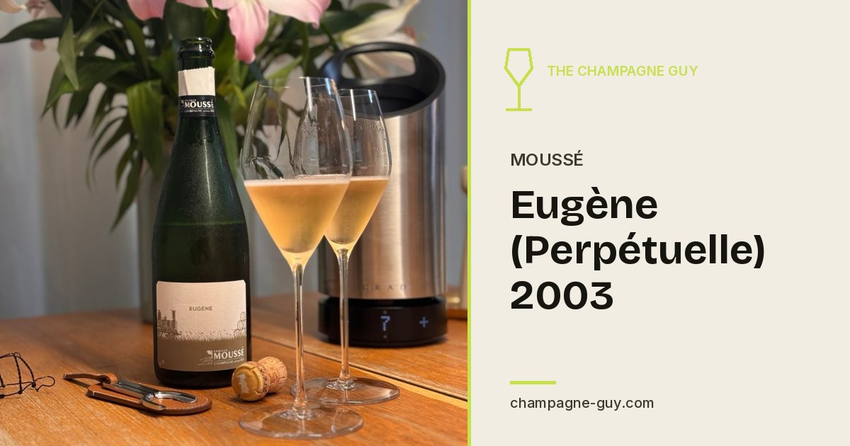 Champagne Moussé: Eugène (Perpétuelle) 2003