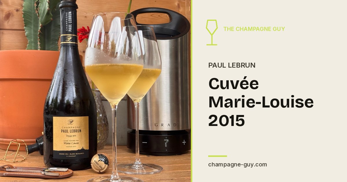 Champagne Paul Lebrun: Cuvée Marie-Louise 2015