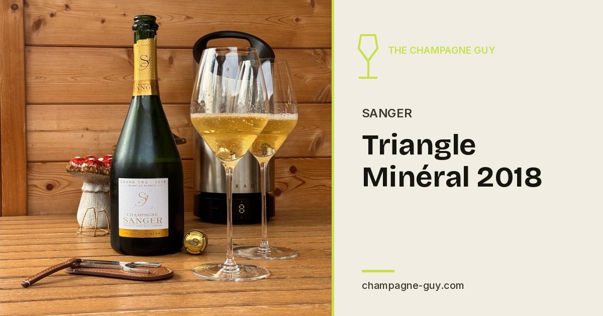 Champagne Sanger: Triangle Minéral 2018