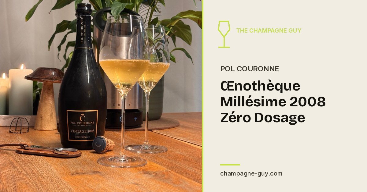 Champagne Pol Couronne: Œnothèque Millésime 2008 Zéro Dosage