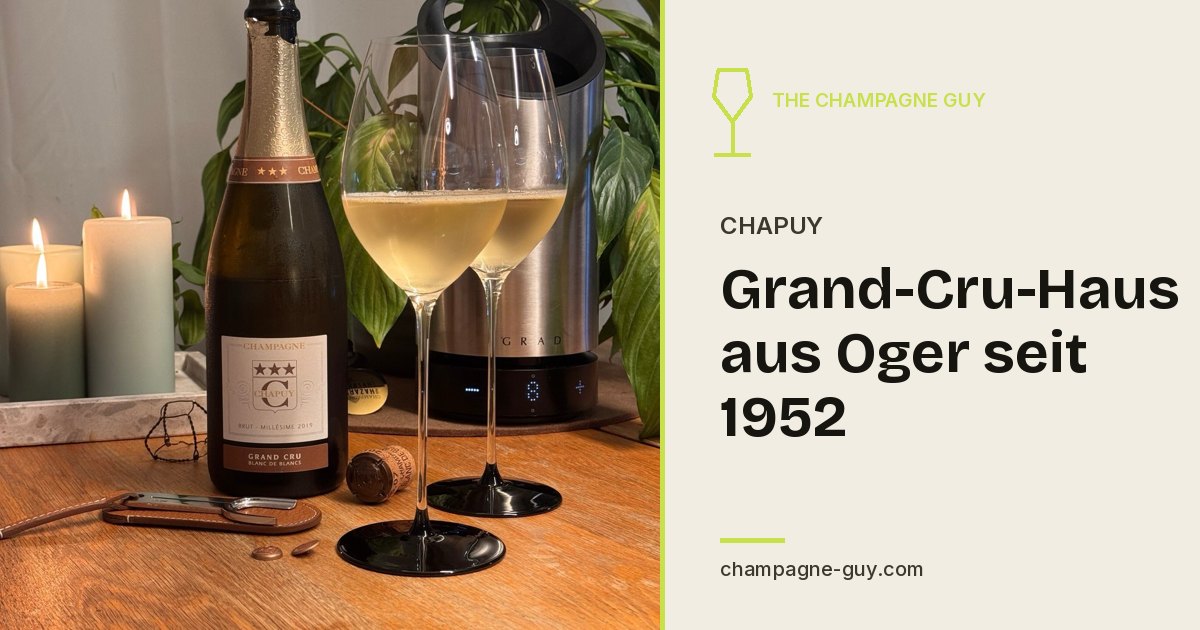 Champagne Chapuy: maison Grand Cru di Oger dal 1952