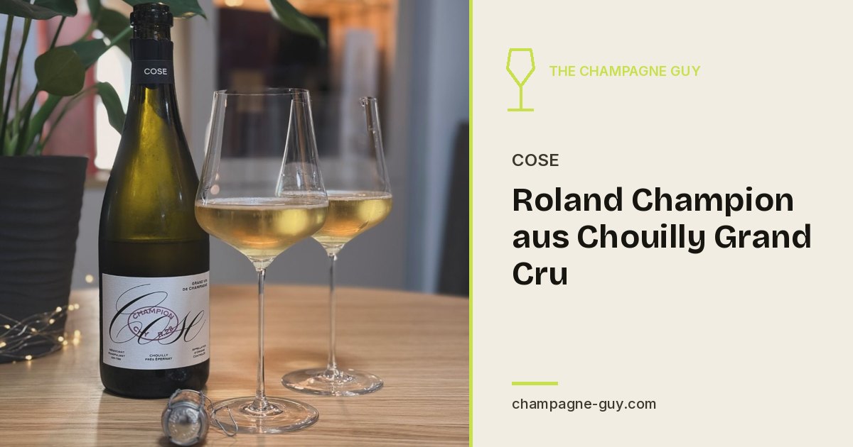 Champagne Cose: Roland Champion from Chouilly Grand Cru