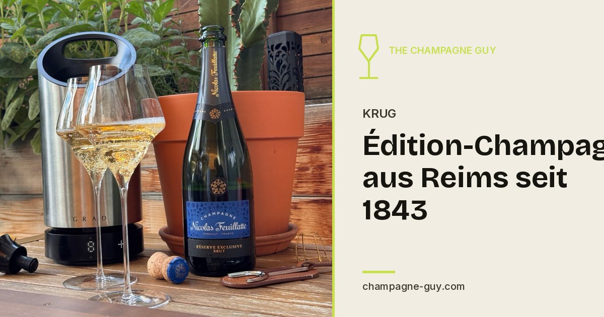 Krug: Édition Champagnes from Reims since 1843