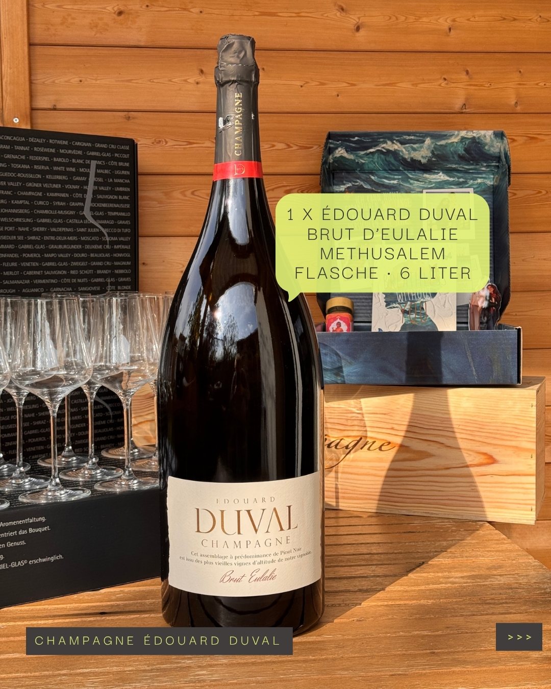 Die Methusalem, sechs Liter Brut Eulalie